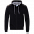Толстовка мужская STAN с капюшоном на молнии футер с начёсом 280, 17 Чёрный с логотипом в Волгограде заказать по выгодной цене в кибермаркете AvroraStore