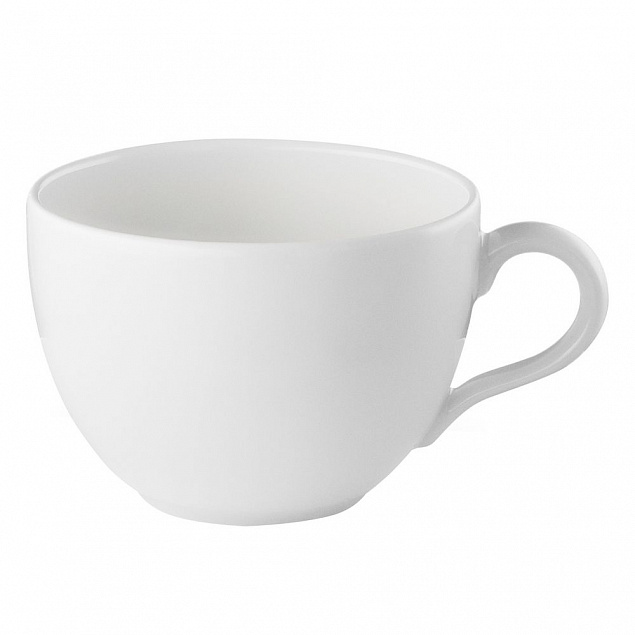Чашка кофейная Legio, белая с логотипом в Волгограде заказать по выгодной цене в кибермаркете AvroraStore