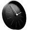 Часы настенные Berne, черные с логотипом в Волгограде заказать по выгодной цене в кибермаркете AvroraStore