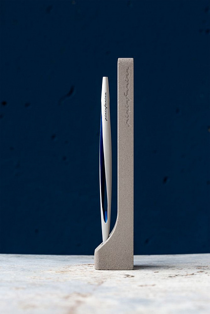 Вечная ручка Aero, синяя с логотипом в Волгограде заказать по выгодной цене в кибермаркете AvroraStore