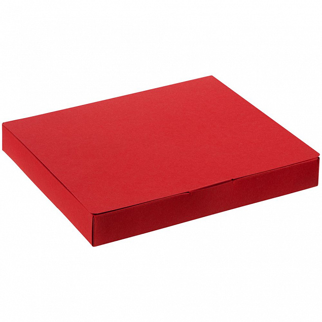 Коробка самосборная Flacky, красная с логотипом в Волгограде заказать по выгодной цене в кибермаркете AvroraStore