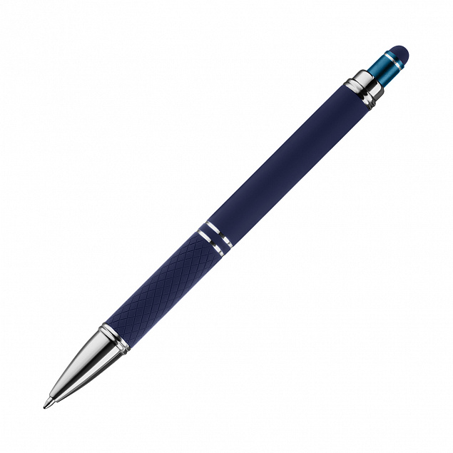 Шариковая ручка Alt, синий с логотипом в Волгограде заказать по выгодной цене в кибермаркете AvroraStore