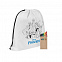 Рюкзак-раскраска с мелками Frozen, белый с логотипом в Волгограде заказать по выгодной цене в кибермаркете AvroraStore