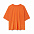 Футболка унисекс оверсайз Street Vibes, оранжевая с логотипом в Волгограде заказать по выгодной цене в кибермаркете AvroraStore