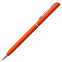Ручка шариковая Hotel Chrome, ver.2, оранжевая с логотипом в Волгограде заказать по выгодной цене в кибермаркете AvroraStore