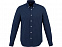 Рубашка с длинными рукавами Vaillant, темно-синий с логотипом в Волгограде заказать по выгодной цене в кибермаркете AvroraStore