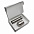 Набор Hot Box C металлик grey (стальной) с логотипом в Волгограде заказать по выгодной цене в кибермаркете AvroraStore