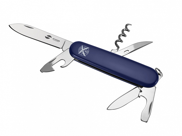 Нож перочинный, 90 мм, 11 функций с логотипом в Волгограде заказать по выгодной цене в кибермаркете AvroraStore