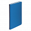 Бизнес-блокнот SIMPLY FLEX, А5,  голубой, кремовый блок, в клетку с логотипом в Волгограде заказать по выгодной цене в кибермаркете AvroraStore