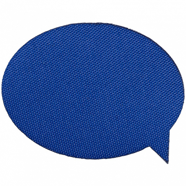 Наклейка тканевая Lunga Bubble, M, синяя с логотипом в Волгограде заказать по выгодной цене в кибермаркете AvroraStore