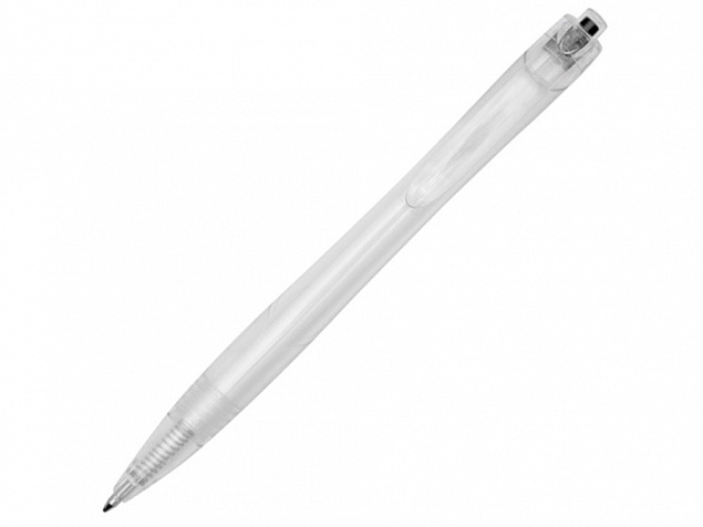 Шариковая ручка Honua из переработанного ПЭТ, прозрачный/черный с логотипом в Волгограде заказать по выгодной цене в кибермаркете AvroraStore