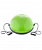 Полусфера Bosu с эспандерами, зеленая с логотипом в Волгограде заказать по выгодной цене в кибермаркете AvroraStore