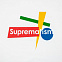 Футболка Suprematism, белая с логотипом в Волгограде заказать по выгодной цене в кибермаркете AvroraStore
