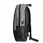 Рюкзак PULL, серый/чёрный, 45 x 28 x 11 см, 100% полиэстер 300D+600D с логотипом в Волгограде заказать по выгодной цене в кибермаркете AvroraStore