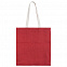 Холщовая сумка на плечо Juhu, красная с логотипом в Волгограде заказать по выгодной цене в кибермаркете AvroraStore