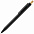 Ручка шариковая Chromatic, черная с серебристым с логотипом в Волгограде заказать по выгодной цене в кибермаркете AvroraStore