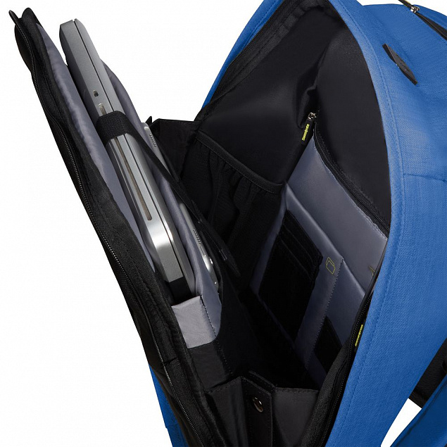 Рюкзак для ноутбука Securipak, ярко-синий с логотипом в Волгограде заказать по выгодной цене в кибермаркете AvroraStore