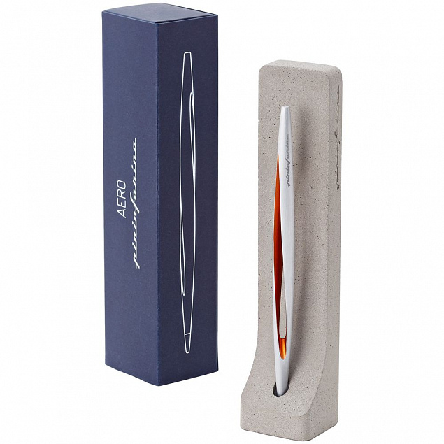 Вечная ручка Aero, оранжевая с логотипом в Волгограде заказать по выгодной цене в кибермаркете AvroraStore