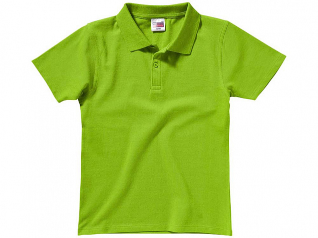 Рубашка поло "First" детская с логотипом в Волгограде заказать по выгодной цене в кибермаркете AvroraStore
