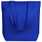 Сумка для покупок на молнии Shopaholic Zip, синяя с логотипом в Волгограде заказать по выгодной цене в кибермаркете AvroraStore