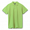 Рубашка поло мужская SPRING 210, зеленое яблоко с логотипом в Волгограде заказать по выгодной цене в кибермаркете AvroraStore