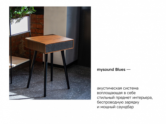 Акустическая система Mysound Blues с логотипом в Волгограде заказать по выгодной цене в кибермаркете AvroraStore