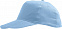 Бейсболка SUNNY, голубая с логотипом в Волгограде заказать по выгодной цене в кибермаркете AvroraStore