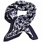 Платок Hirondelle Silk, темно-синий с логотипом в Волгограде заказать по выгодной цене в кибермаркете AvroraStore
