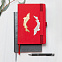 Ежедневник Portobello Trend, Alpha, недатированный, красный/серый с логотипом в Волгограде заказать по выгодной цене в кибермаркете AvroraStore