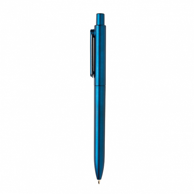 Ручка X6, синий с логотипом в Волгограде заказать по выгодной цене в кибермаркете AvroraStore