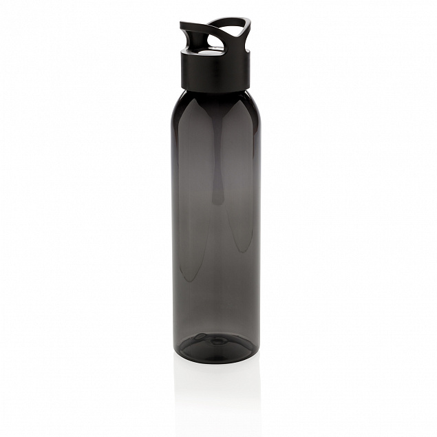 Герметичная бутылка для воды из AS-пластика, черная с логотипом в Волгограде заказать по выгодной цене в кибермаркете AvroraStore