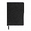Ежедневник недатированный Montrose, А5,  черный, кремовый блок, графитовый срез с логотипом в Волгограде заказать по выгодной цене в кибермаркете AvroraStore