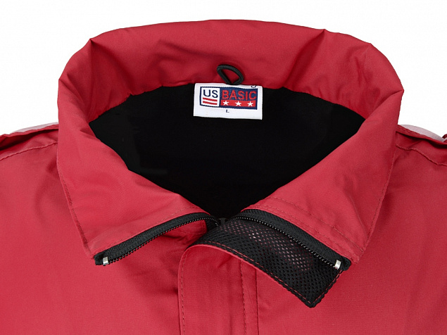 Куртка мужская с капюшоном «Wind» с логотипом в Волгограде заказать по выгодной цене в кибермаркете AvroraStore