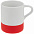 Кружка с силиконовой подставкой Protege, красная с логотипом в Волгограде заказать по выгодной цене в кибермаркете AvroraStore