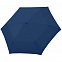 Зонт складной Carbonsteel Slim, темно-синий с логотипом в Волгограде заказать по выгодной цене в кибермаркете AvroraStore