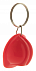 Брелок каска, красный с логотипом в Волгограде заказать по выгодной цене в кибермаркете AvroraStore