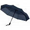 Зонт складной Monsoon, темно-синий, без чехла с логотипом в Волгограде заказать по выгодной цене в кибермаркете AvroraStore