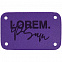Лейбл Latte, S, фиолетовый с логотипом в Волгограде заказать по выгодной цене в кибермаркете AvroraStore