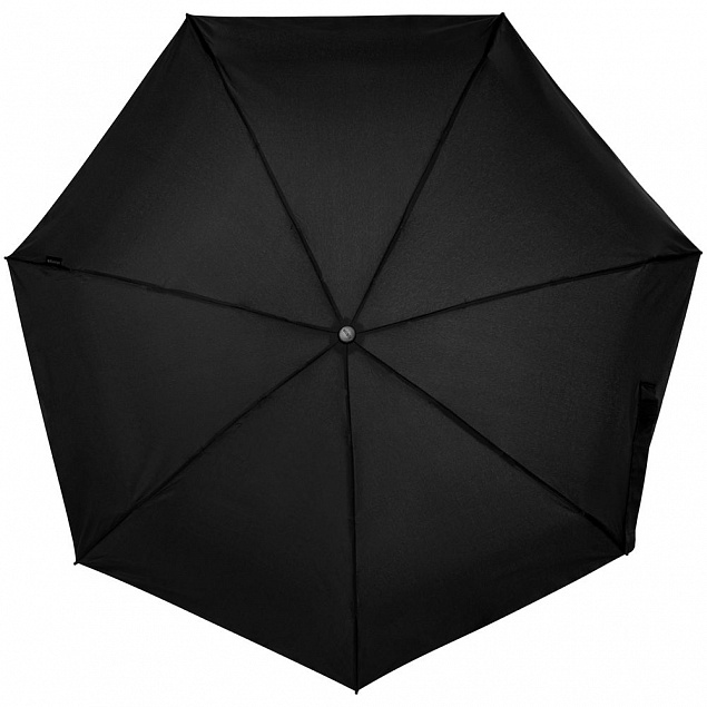 Зонт складной 811 X1 в кейсе, черный с логотипом в Волгограде заказать по выгодной цене в кибермаркете AvroraStore