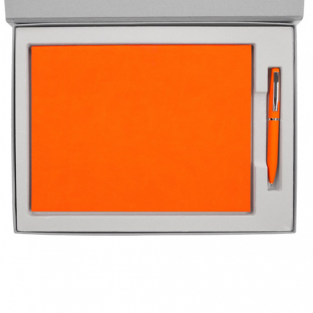 Набор Flat Maxi, оранжевый с логотипом в Волгограде заказать по выгодной цене в кибермаркете AvroraStore