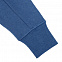 Свитшот Kosmos, синий с логотипом в Волгограде заказать по выгодной цене в кибермаркете AvroraStore