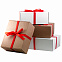 Подарочная лента для универсальной подарочной коробки 280*215*113 мм, красная, 20 мм с логотипом в Волгограде заказать по выгодной цене в кибермаркете AvroraStore