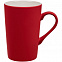 Кружка Best Noon c покрытием софт-тач, красная с логотипом в Волгограде заказать по выгодной цене в кибермаркете AvroraStore