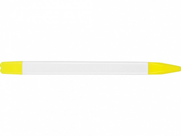 Набор Квартет: ручка шариковая, карандаш и маркер, белый/синий с логотипом в Волгограде заказать по выгодной цене в кибермаркете AvroraStore