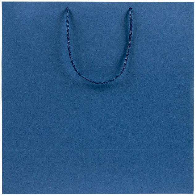 Пакет Porta, большой, синий с логотипом в Волгограде заказать по выгодной цене в кибермаркете AvroraStore
