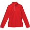 Толстовка флисовая женская Frontflip красная с логотипом в Волгограде заказать по выгодной цене в кибермаркете AvroraStore