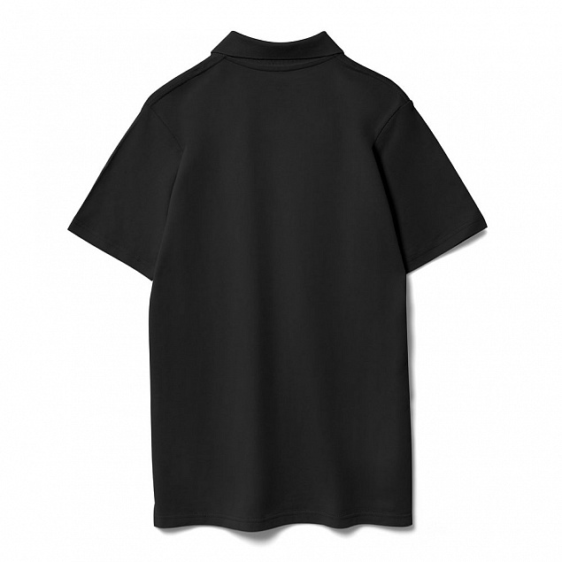 Рубашка поло Virma light, черная с логотипом в Волгограде заказать по выгодной цене в кибермаркете AvroraStore