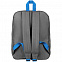 Рюкзак Sensa, серый с синим с логотипом в Волгограде заказать по выгодной цене в кибермаркете AvroraStore