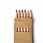 агаНабор цветных карандашей мини TINY,6 цветов с логотипом в Волгограде заказать по выгодной цене в кибермаркете AvroraStore
