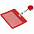 Чехол для карточки с ретрактором Devon, красный с логотипом в Волгограде заказать по выгодной цене в кибермаркете AvroraStore